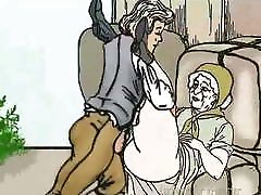 समलिंगी मर्द, बुड्ढी औरत mom and firend son sex कार्टून