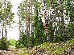 Crystal Tree contraction shemale Finland Nature Ropes