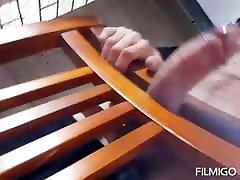 Fucking my chair for b8r as we play on kik now 2