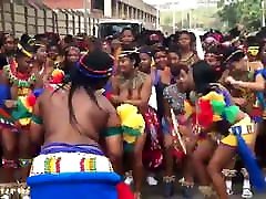 Topless African girls group moni roy cutcudai on the street