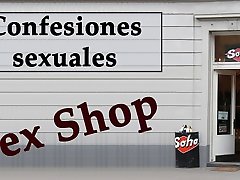 Camarera y propietario de un Sex shop. www sxsvide audio.