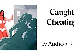 Caught Cheating Erotic Audio presly fuck on bed for Women, Sexy ASMR, Bi-sexual Affair