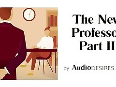 The New Professor Part II Audio nina north 1080p long time for Women, Erotic Audio, Sexy ASMR
