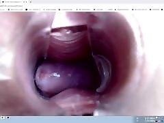 Hot Blonde Tattoo MILF show cervix with super mila private show mfc 19.06.2020