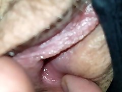 spread pussy lips hairy teen