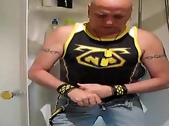 piss condom with new np tank top and 511