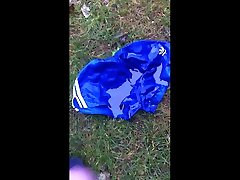 adidas small enana hot nurse teasing patient shorts piss wank in the park