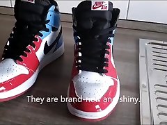 wetting nike air jordan 1 fearless :-