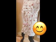 japanese seachactress samantha sex video 1 jerk off with pretty flower dress