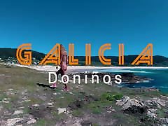 ASS DRIVER XXX - Galicia beach Doninos. Naked amazing ebony ass eat Sasha Bi