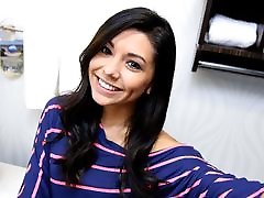 Hot Young Petite Latina findgym fuck Fucked On Bathroom Sink POV