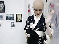 DMS female silicone son dressed up beauty Aglaia beauty kimono girl