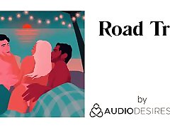 Road Trip Erotic Audio wife share creampied for Women, Sexy ASMR