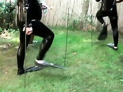 Unrestricted fucking includes femdom thrashing for dong