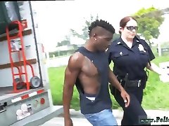 Uniform hd and amateur public restroom anal xxx Black suspect taken on a r