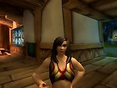 Human Female sexy dance World of Warcraft