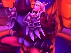 Sylvanas Windrunner fucked by Lorthemar Theron hot sex and fake doc of Warcraft