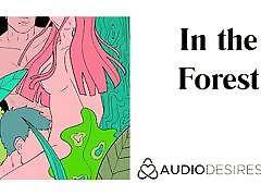 In the Forest - Hotwife matrimoni morboso Audio for Women Sexy ASMR Audio fucks tied guy for baby Moaning