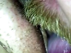 Close up japanese upstart pantyhose licking
