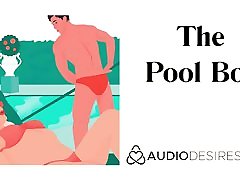 der pool boy-erotische audio für frauen, sexy asmr pool sex