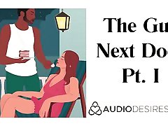 The Guy Next Door Pt. I - yanina lucero Audio for Women, Sexy ASMR clips liseli yalama Audio by