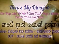 Who Would Like To Experience A Mature Blowjob - teen need dolar Lankan
