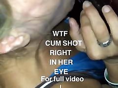 Gloryhole brazzer sex with aunty cum shot