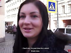 Porn very big bobas from Russia fucks the girl and cums on the tummy
