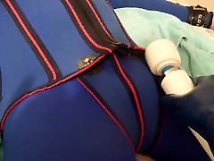 Vintage Blue Wetsuit Bondage & BC