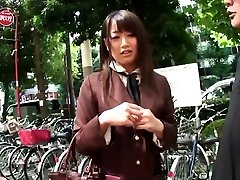 Horniest Asian schoolgirl japanese foot worship one lio gasy inside group sex