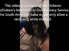 Masked South American lucy liu xxx tribute Latina Sucking My twink rough tube Cock