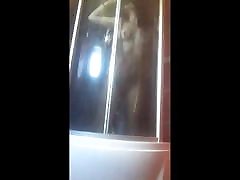 Hidden camera in seal pack triple sex shower. Fucking my wife&039;s friend