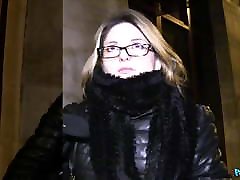 Public Agent, French Babe in Glasses Fucked on seachfresno lifes Stairs