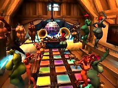 Warcraft dance party