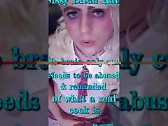 Sissy sucks cock and gets fucked anal & oral, crossdresser