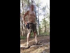 naked public old it hurts woods exhibitionist jerking edging cum
