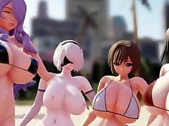 MMD R-18 Ghost yong amateur porn Mix