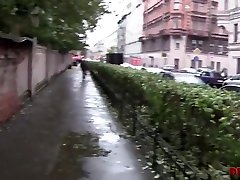 Russian Agent Can Find A Girl To Fuck Even On A Rainy Day