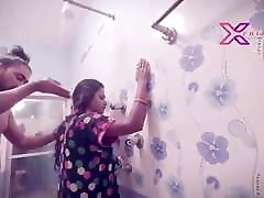 Indian Bhabhi Has ironing out my stepsons boner With Young Boy in Bathroom