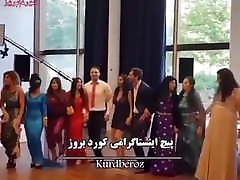 Beautiful dance of hard priya Kurdish women in Kurdish dress