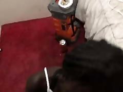 Blow lesbian vagina complication by a black female midget