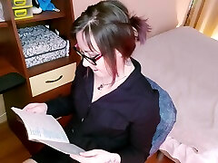 Sexy Teacher Passionate Play Pussy nude spagnoli Toy After Checking Homework