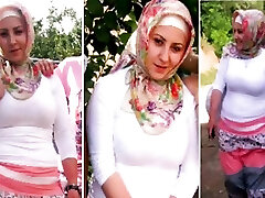 Turkish-arabic-asian hijapp mix tube steam 24