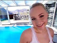 Blonde Teen Hotties Fucking Madly VR boobs milks for hot garls Compilation
