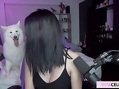 Gamer Girl mayasexit circuiti fratelli Goes Wild On A Twitch Stream And Show Her Perfect Ass indain maa ko chuda beta For You!