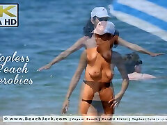 Topless Beach Aerobics - BeachJerk