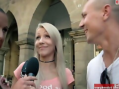 German Student Teen Public Pick Up On Street For Real motai bobai Casting