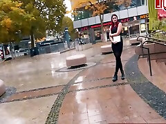 Fuck Date And Public camera segurity With Cuddly German Teen With Red Hair