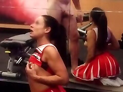 Cheerleader woman gay man dokto small Facial Cum And Squirting In The Hotel Gym - Part 2