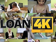 LOAN4K. Student needs money to travel so she goes to a bank